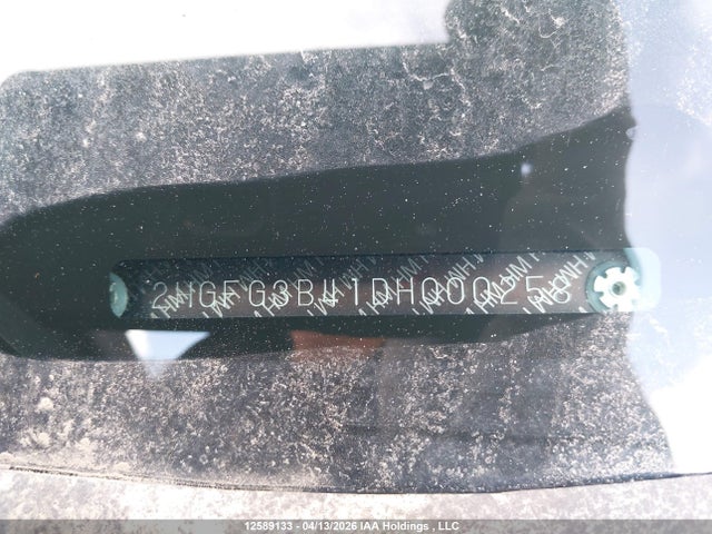 Aukcja sprzedaży 2013 Honda Civic Lx, vin: 2HGFG3B41DH000258, numer aukcji: 12589133