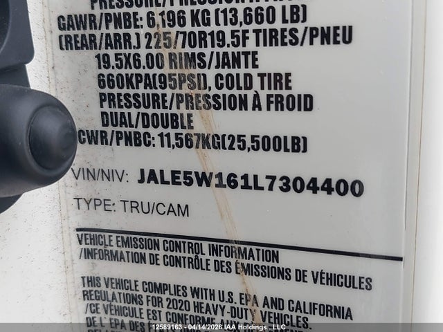 Isuzu NRR 2020 JALE5W161L7304400 Image 9
