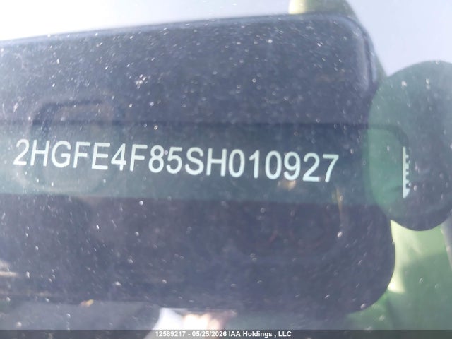 Aukcja sprzedaży 2025 Honda Civic Sport Hybrid/sport Touring Hybrid, vin: 2HGFE4F85SH010927, numer aukcji: 12589217