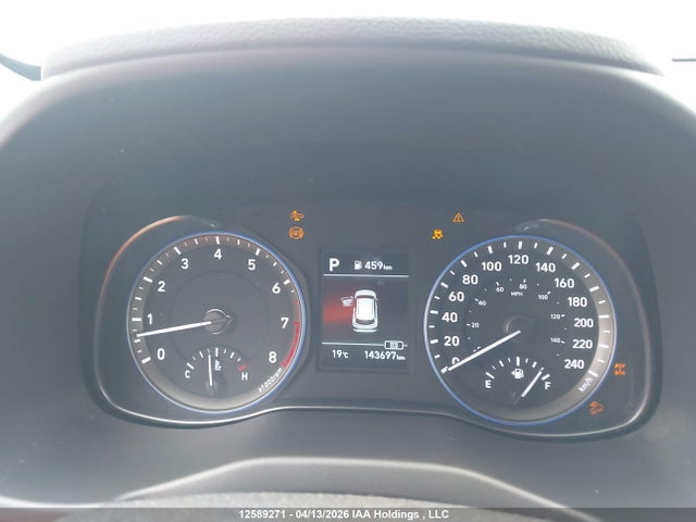 12589271 :رقم المزاد ، KM8K6CAA9KU386067 vin ، 2019 Hyundai Kona 2.0l Luxury مزاد بيع