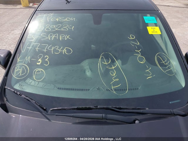 12589284 :رقم المزاد ، KL8CD6SA6KC774340 vin ، 2019 Chevrolet Spark 1lt مزاد بيع