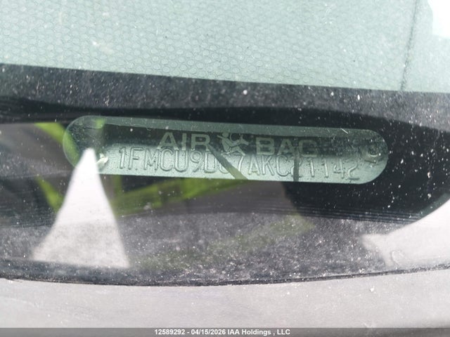 2010 Ford Escape Xlt მანქანა იყიდება აუქციონზე, vin: 1FMCU9DG7AKC21142, აუქციონის ნომერი: 12589292