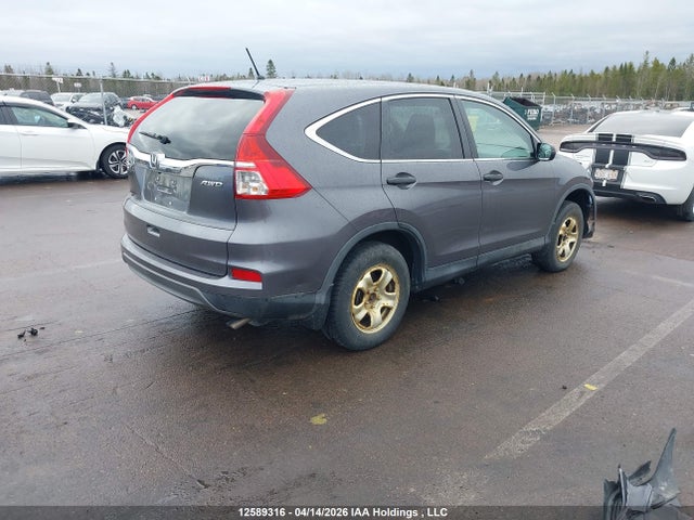 12589316 :رقم المزاد ، 2HKRM4H33GH120633 vin ، 2016 Honda Cr-v Lx مزاد بيع