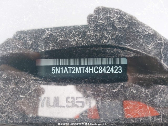 Продажа на аукционе авто 2017 Nissan Rogue S/sv, vin: 5N1AT2MT4HC842423, номер лота: 12580096