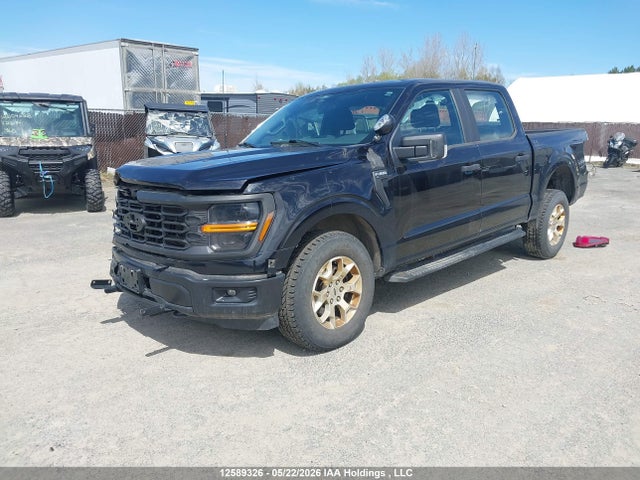12589326 :رقم المزاد ، 1FTFW1P81RKD79408 vin ، 2024 Ford F-150 Police Responder Xl مزاد بيع