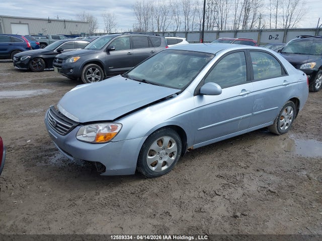 Продажа на аукционе авто 2008 Kia Spectra Lx/lx Convenience/lx Premium, vin: KNAFE121085560233, номер лота: 12589334