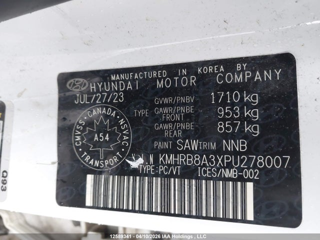 Hyundai Venue Essential 2023 KMHRB8A3XPU278007 Image 9