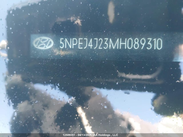 5NPEJ4J23MH089310 Hyundai Sonata Sel Plus