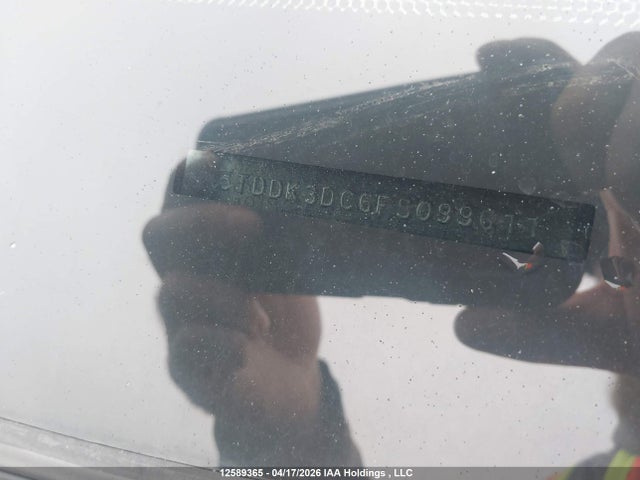 12589365 :رقم المزاد ، 5TDDK3DC6FS099611 vin ، 2015 Toyota Sienna مزاد بيع