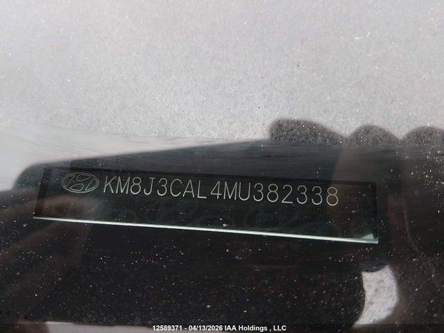 KM8J3CAL4MU382338 Hyundai Tucson Preferred Awd With Trend Package