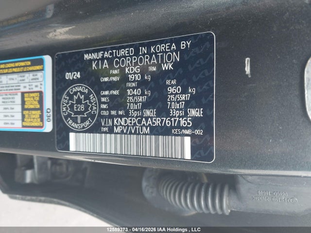 KNDEPCAA5R7617165 KIA Seltos