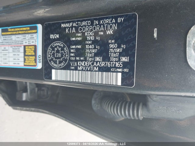 KNDEPCAA5R7617165 KIA Seltos