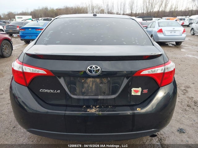 2015 Toyota Corolla S მანქანა იყიდება აუქციონზე, vin: 2T1BURHE5FC416545, აუქციონის ნომერი: 12589378