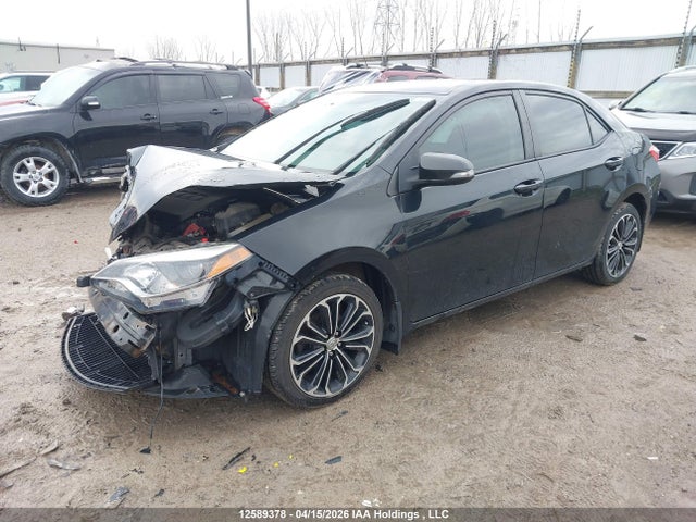 2015 Toyota Corolla S მანქანა იყიდება აუქციონზე, vin: 2T1BURHE5FC416545, აუქციონის ნომერი: 12589378