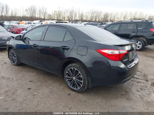 2015 Toyota Corolla S მანქანა იყიდება აუქციონზე, vin: 2T1BURHE5FC416545, აუქციონის ნომერი: 12589378