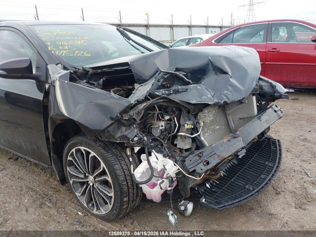 2015 Toyota Corolla S მანქანა იყიდება აუქციონზე, vin: 2T1BURHE5FC416545, აუქციონის ნომერი: 12589378