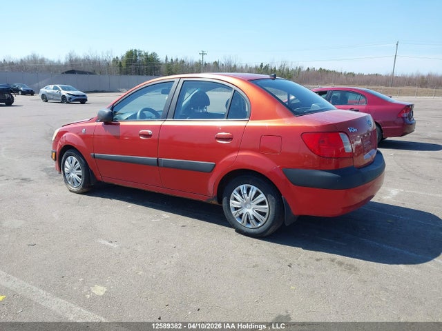 2007 Kia Rio Lx/sx მანქანა იყიდება აუქციონზე, vin: KNADE123476284222, აუქციონის ნომერი: 12589382