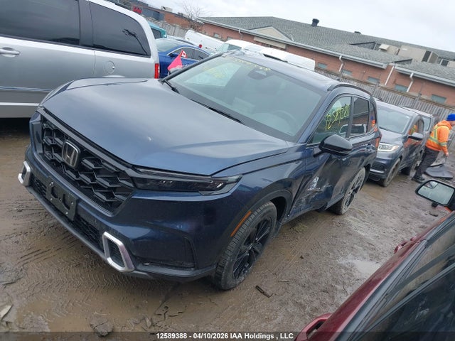 2026 Honda Cr-v Touring Hybrid მანქანა იყიდება აუქციონზე, vin: 2HKRS6H99TH203872, აუქციონის ნომერი: 12589388