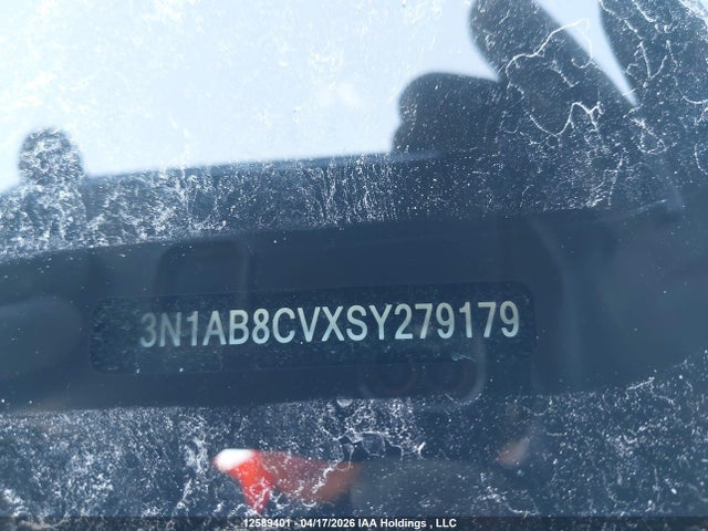 3N1AB8CVXSY279179 Nissan SENTRA SV