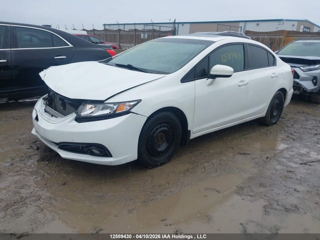 2014 Honda Civic Touring მანქანა იყიდება აუქციონზე, vin: 2HGFB2F75EH025646, აუქციონის ნომერი: 12589430