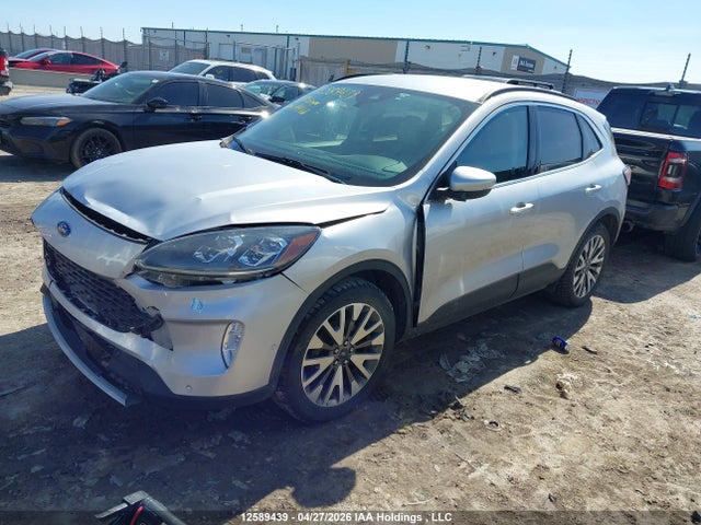 12589439 :رقم المزاد ، 1FMCU9DZ7LUA41166 vin ، 2020 Ford Escape Titanium Hybrid مزاد بيع