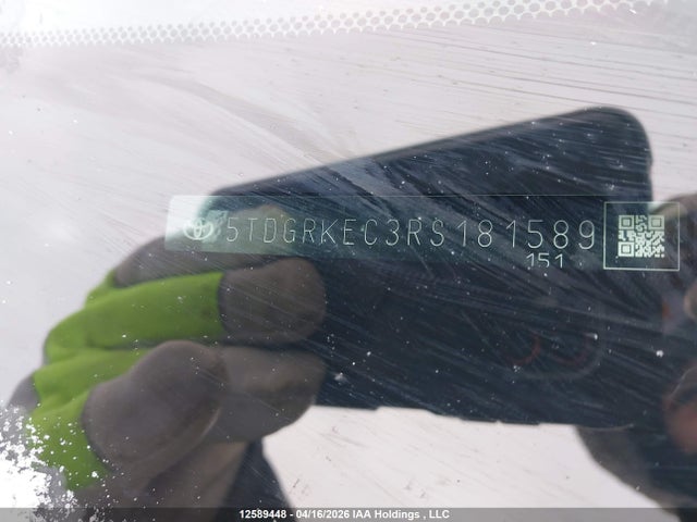 Aukcja sprzedaży 2024 Toyota Sienna Xse 7-passenger, vin: 5TDGRKEC3RS181589, numer aukcji: 12589448