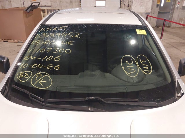 Aukcja sprzedaży 2008 Nissan Rogue, vin: JN8AS58V78W107300, numer aukcji: 12589452