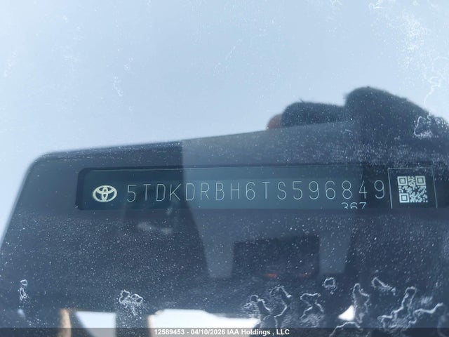 12589453 :رقم المزاد ، 5TDKDRBH6TS596849 vin ، 2026 Toyota Highlander Xle/xse/limited/platinum مزاد بيع