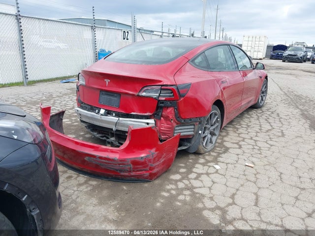 12589470 :رقم المزاد ، 5YJ3E1EA7MF848387 vin ، 2021 Tesla Model 3 مزاد بيع