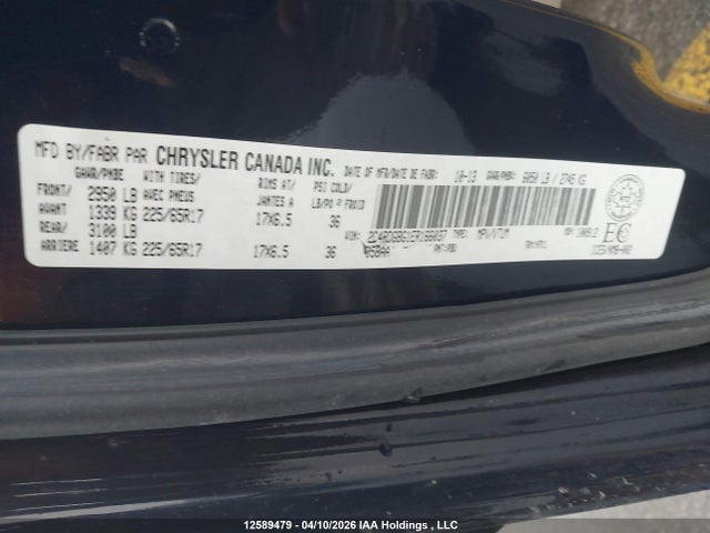 2C4RDGBG1ER166037 Dodge Grand Caravan
