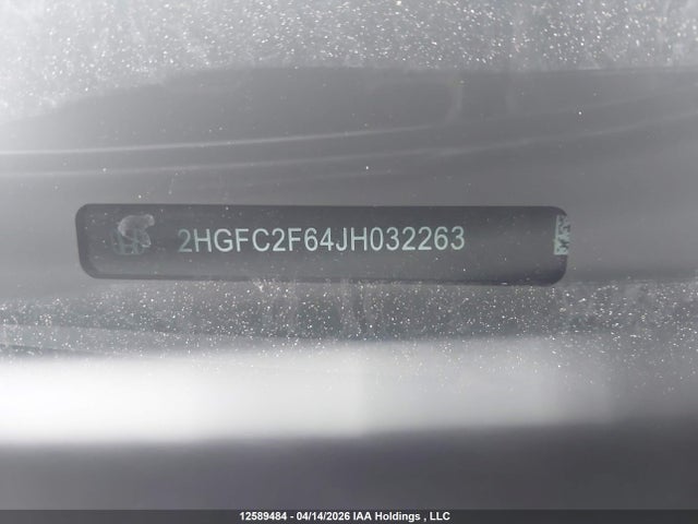 Продаж на аукціоні авто 2018 Honda Civic Lx, vin: 2HGFC2F64JH032263, номер лоту: 12589484