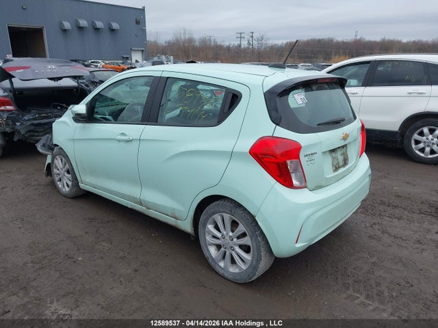 2017 Chevrolet Spark 1lt მანქანა იყიდება აუქციონზე, vin: KL8CD6SA6HC794144, აუქციონის ნომერი: 12589537