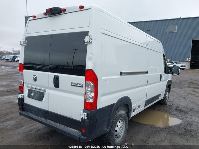 Продажа на аукционе авто 2023 Ram Promaster 2500 2500 High, vin: 3C6LRVDG9PE583149, номер лота: 12589548