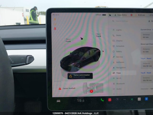 Продаж на аукціоні авто 2022 Tesla Model 3, vin: 5YJ3E1EA0NF170289, номер лоту: 12589570