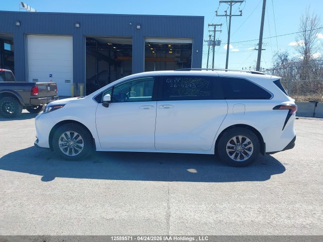 12589571 :رقم المزاد ، 5TDGRKECXSS275233 vin ، 2025 Toyota Sienna Le 8-passenger مزاد بيع