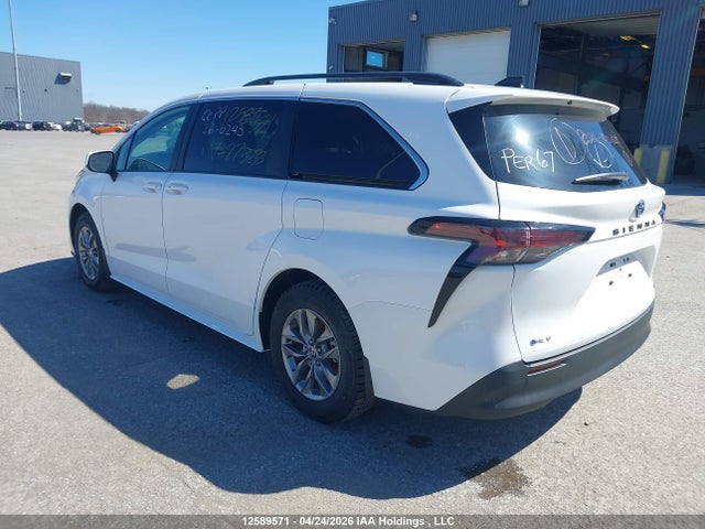 12589571 :رقم المزاد ، 5TDGRKECXSS275233 vin ، 2025 Toyota Sienna Le 8-passenger مزاد بيع