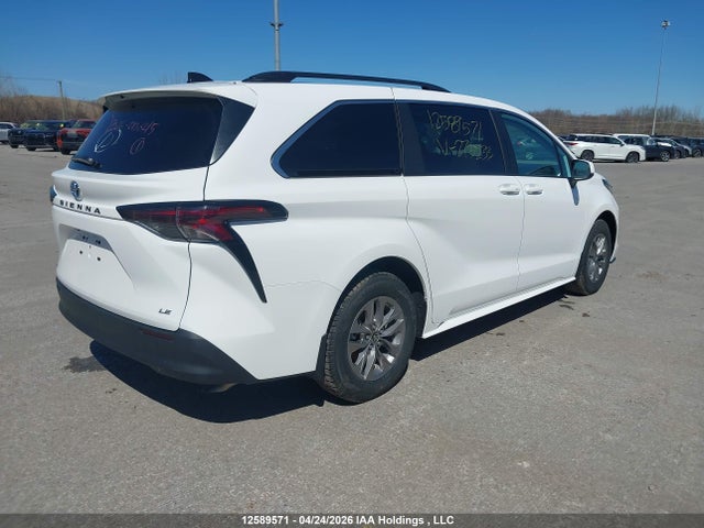 12589571 :رقم المزاد ، 5TDGRKECXSS275233 vin ، 2025 Toyota Sienna Le 8-passenger مزاد بيع