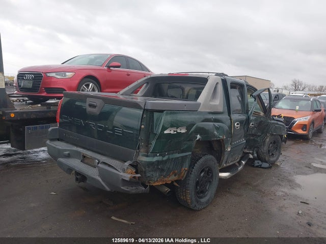 2004 Chevrolet Avalanche K1500 მანქანა იყიდება აუქციონზე, vin: 3GNEK12TX4G124007, აუქციონის ნომერი: 12589619