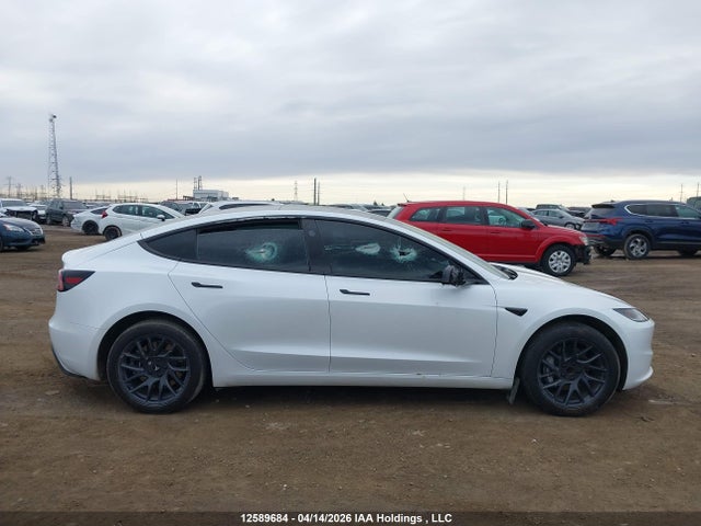 12589684 :رقم المزاد ، LRW3E7FA1RC099248 vin ، 2024 Tesla Model 3 Rwd مزاد بيع