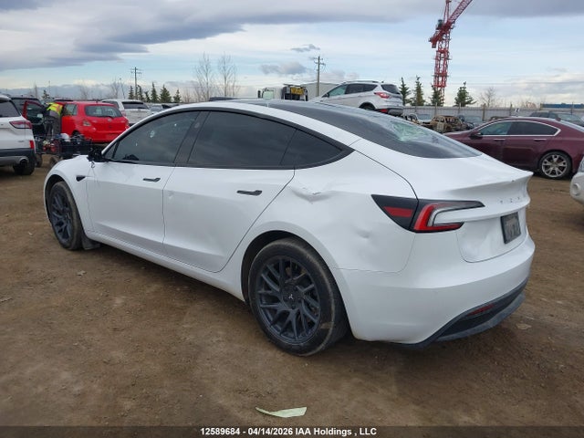 12589684 :رقم المزاد ، LRW3E7FA1RC099248 vin ، 2024 Tesla Model 3 Rwd مزاد بيع