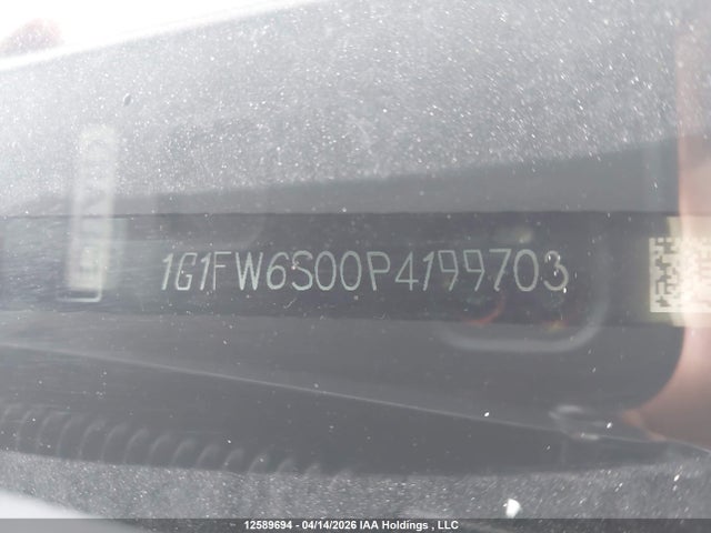 1G1FW6S00P4199703 Chevrolet Bolt Ev 1lt