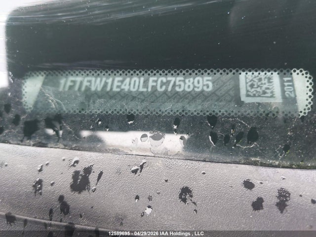 1FTFW1E40LFC75895 Ford F-150 Xlt