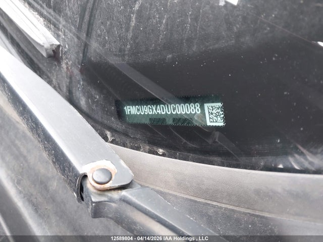 2013 Ford Escape მანქანა იყიდება აუქციონზე, vin: 1FMCU9GX4DUC00088, აუქციონის ნომერი: 12589804