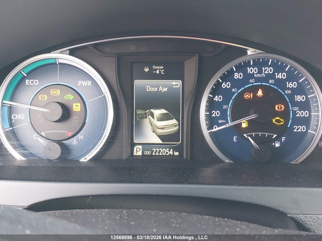 12569896 :رقم المزاد ، 4T1BD1FK3GU200655 vin ، 2016 Toyota Camry Hybrid Le مزاد بيع