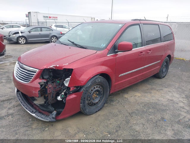 12581560 :رقم المزاد ، 2C4RC1CG4GR215118 vin ، 2016 Chrysler Town & Country Touring مزاد بيع