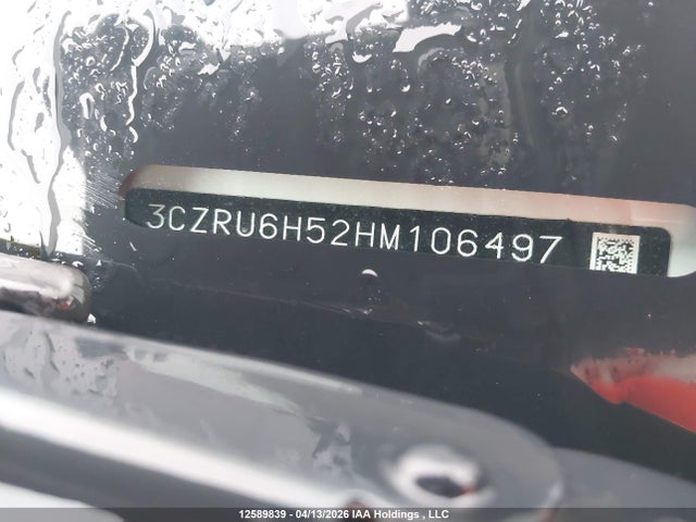Aukcja sprzedaży 2017 Honda Hr-v Ex, vin: 3CZRU6H52HM106497, numer aukcji: 12589839