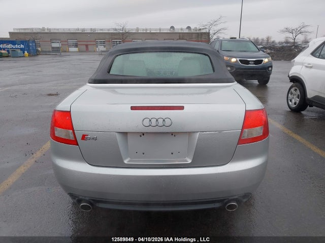 Aukcja sprzedaży 2006 Audi S4 Quattro Cabriolet, vin: WUARL48H86K900225, numer aukcji: 12589849