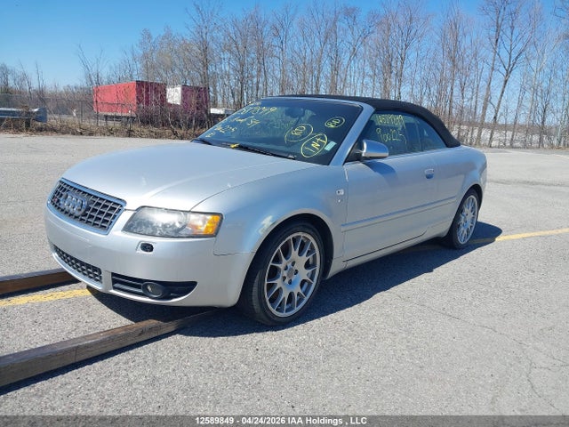 Aukcja sprzedaży 2006 Audi S4 Quattro Cabriolet, vin: WUARL48H86K900225, numer aukcji: 12589849
