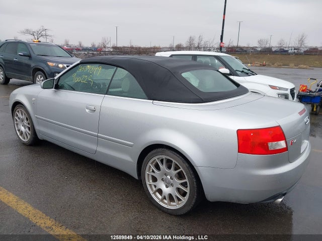 Aukcja sprzedaży 2006 Audi S4 Quattro Cabriolet, vin: WUARL48H86K900225, numer aukcji: 12589849