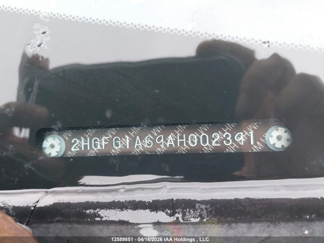 Aukcja sprzedaży 2010 Honda Civic, vin: 2HGFG1A69AH002391, numer aukcji: 12589851